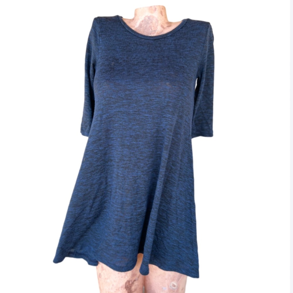 Navy A-Line Dress